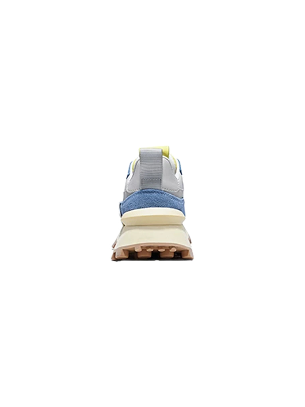 Perforated Leather Platform Casual Shoes - View 12
