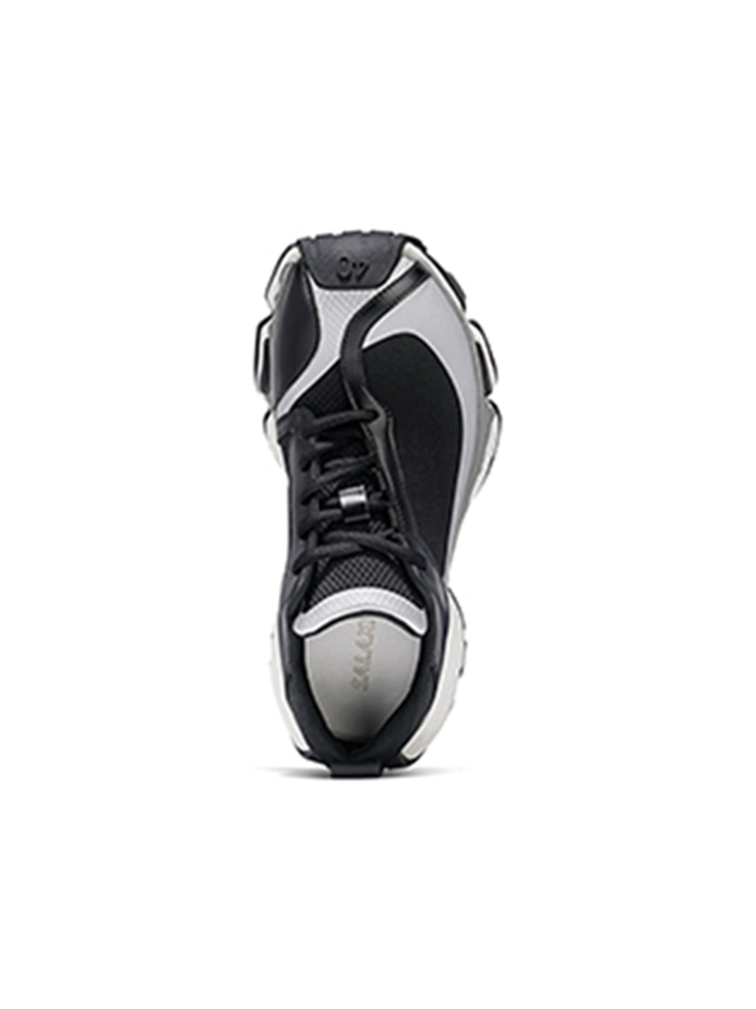 Metallic Split-Toe Technical Runner Sneakers - View 16