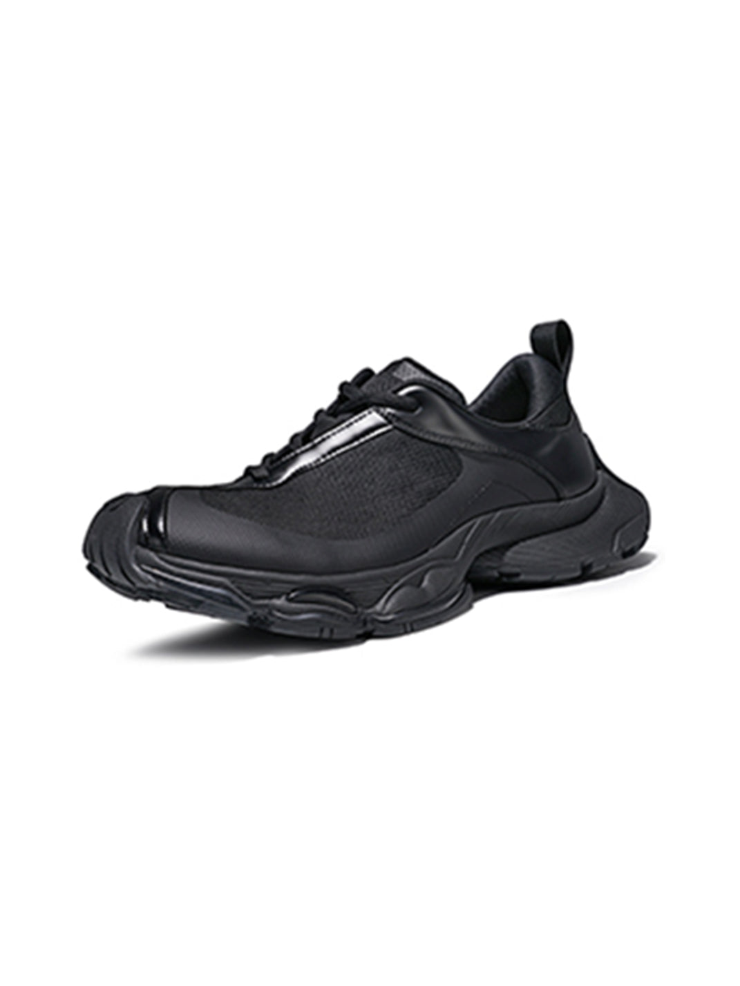 Metallic Split-Toe Technical Runner Sneakers - View 19