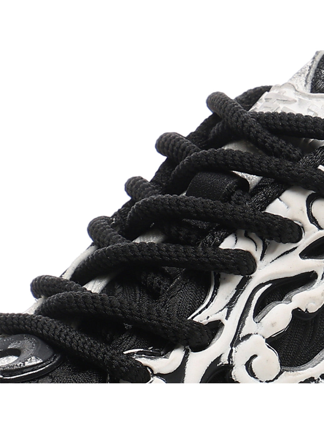Black White Tai Chi Panda Platform Sneakers - View 13