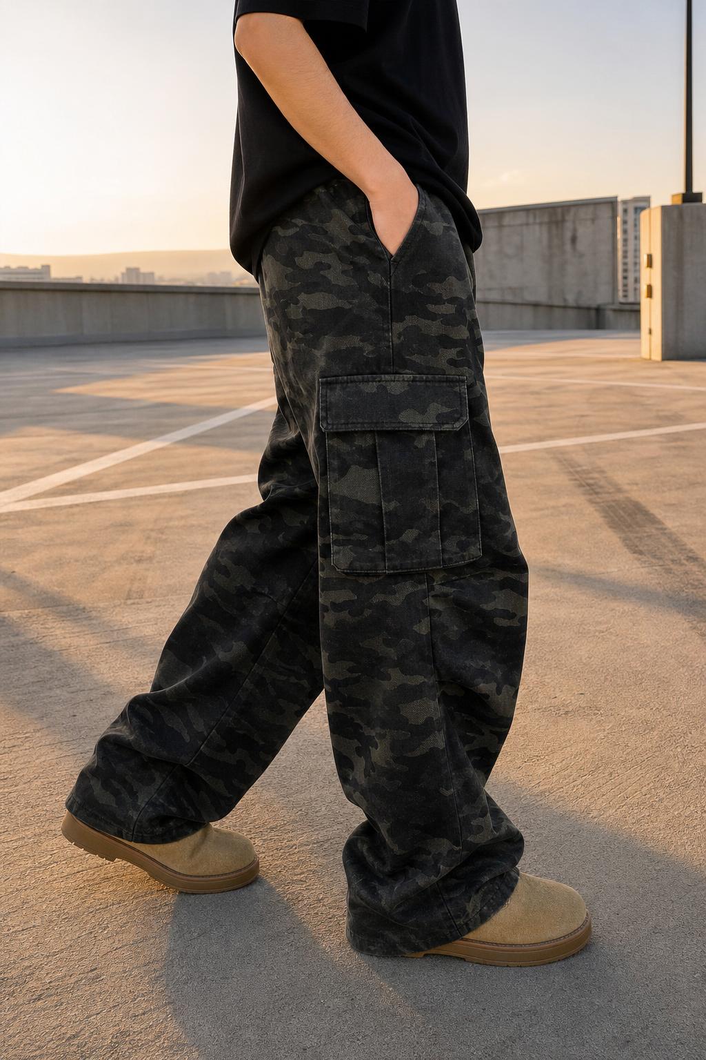 Shadow Patrol Wide Cargo Pants UGC showcase 4