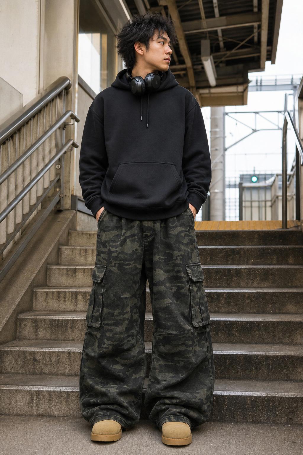 Shadow Patrol Wide Cargo Pants UGC showcase 5