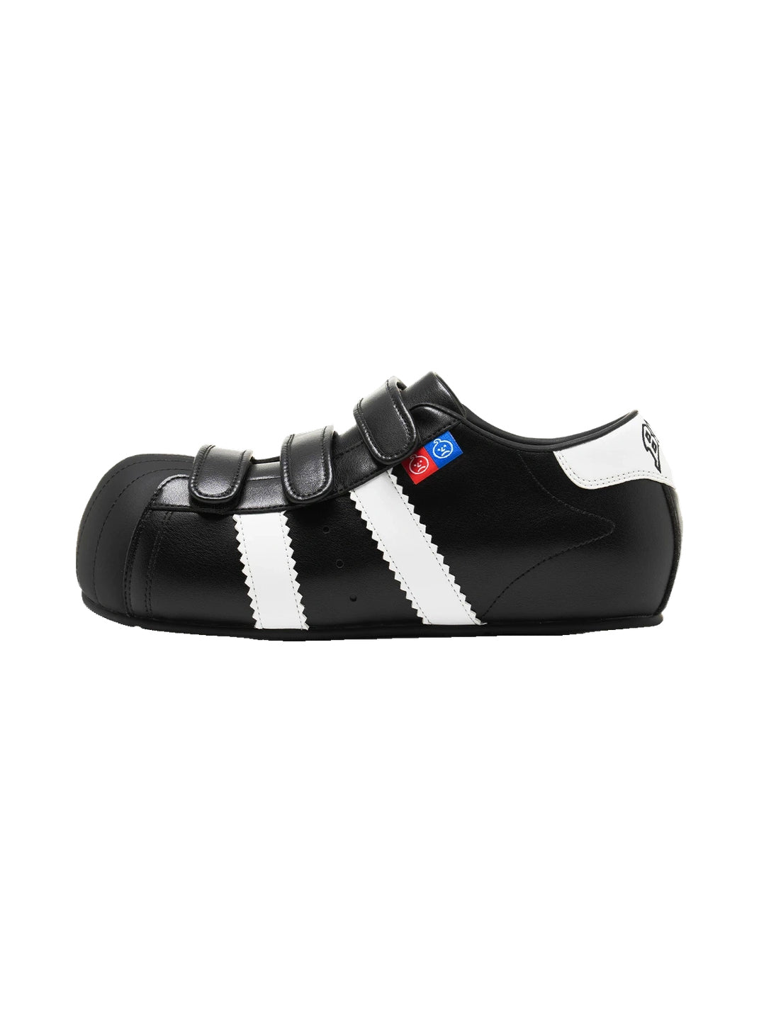 Shell-Toe Strap Sneakers With Hidden Lift - view 7
