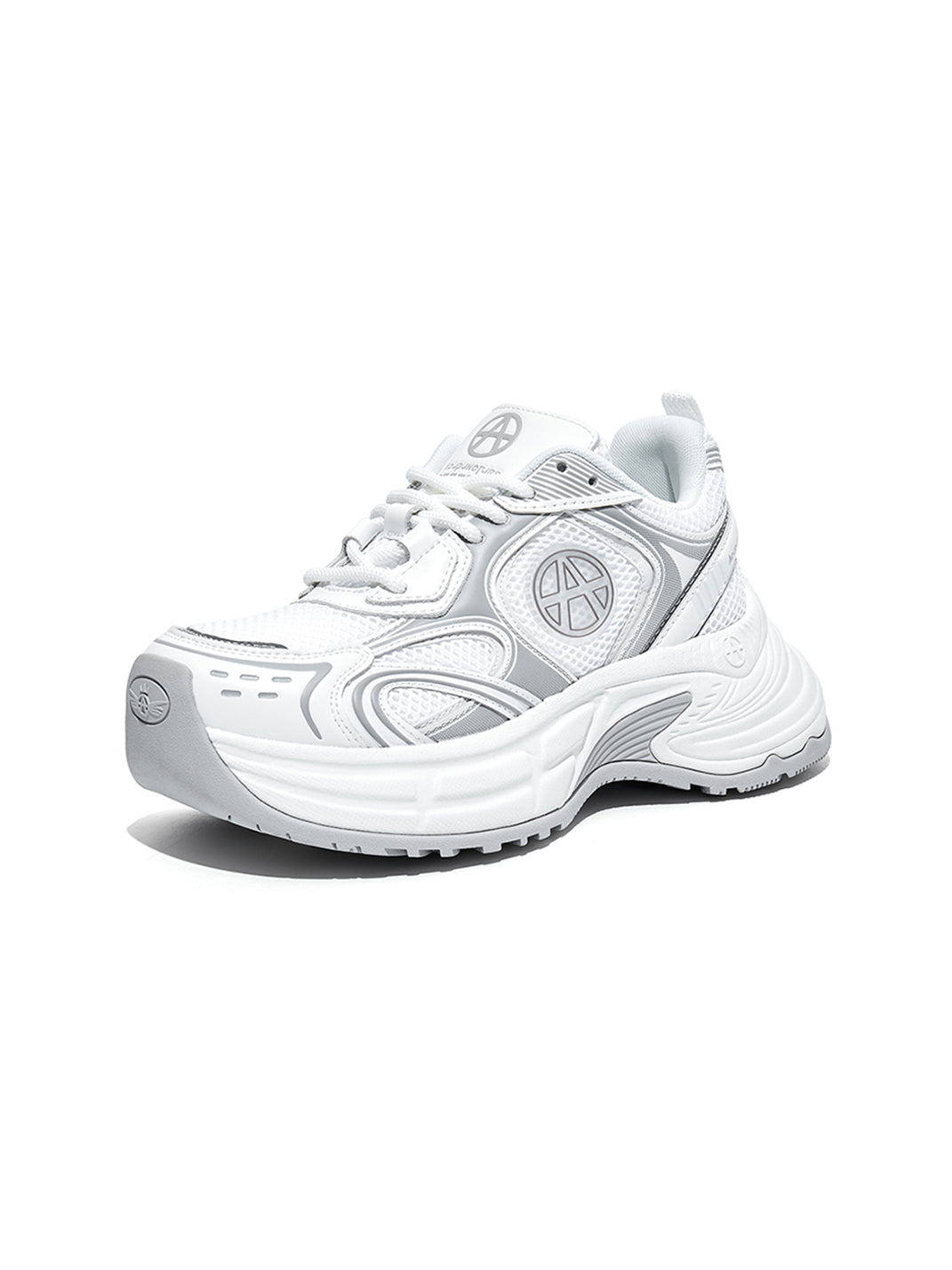 Silver Wave Chunky Dad Sneakers - View 22