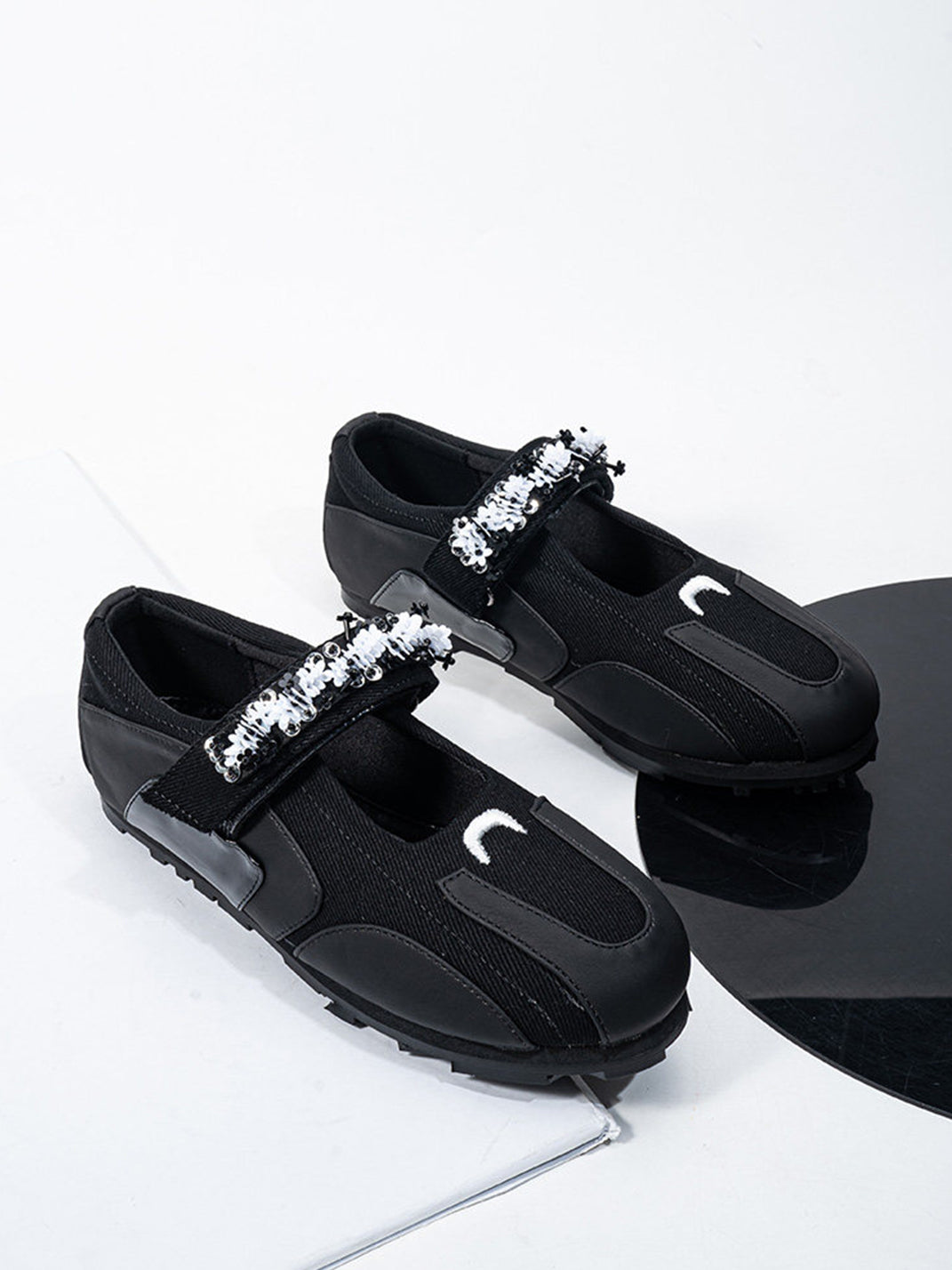 Beaded-Strap Sport Ballet Mary Janes - View 14