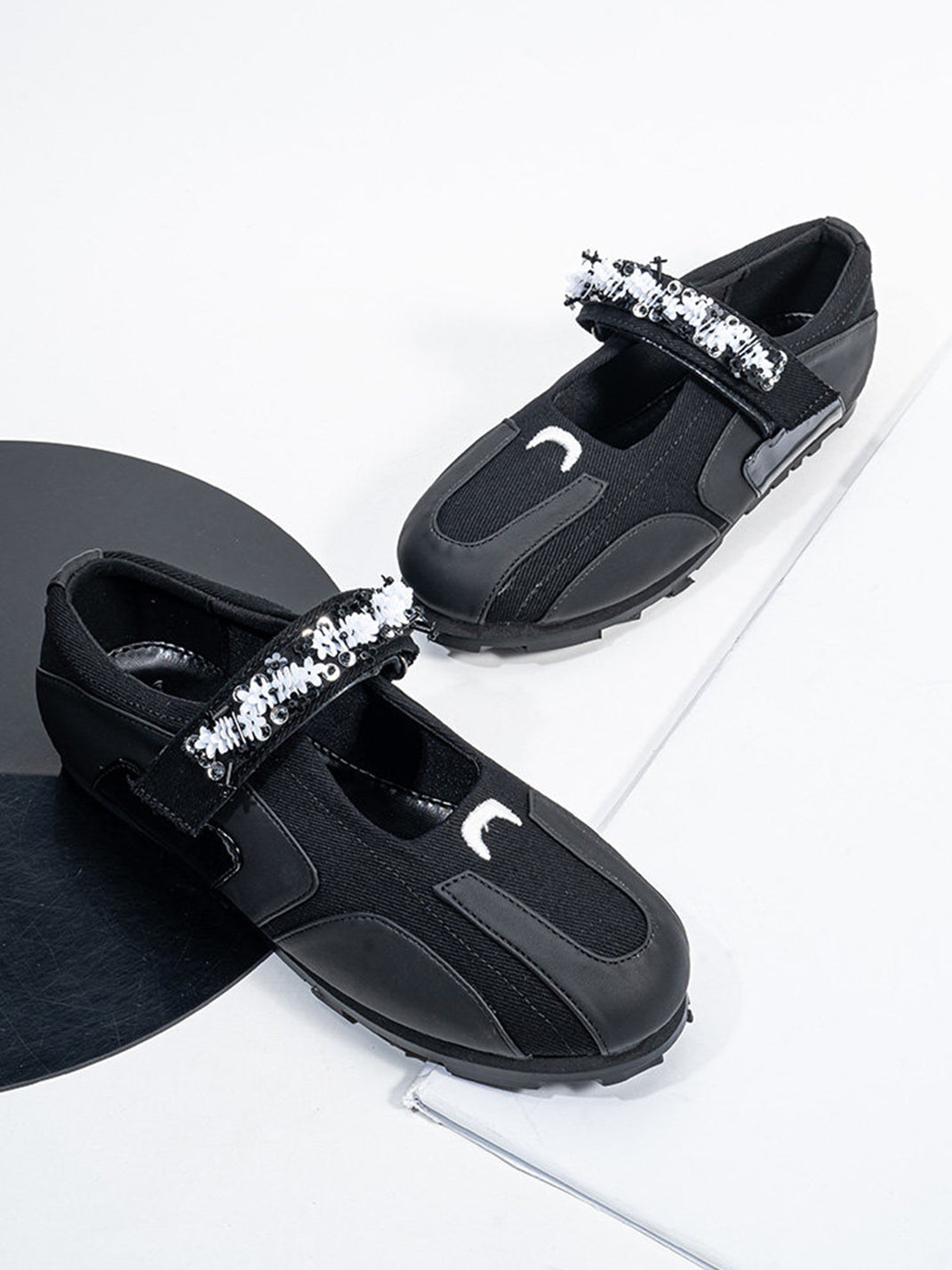 Beaded-Strap Sport Ballet Mary Janes - View 15