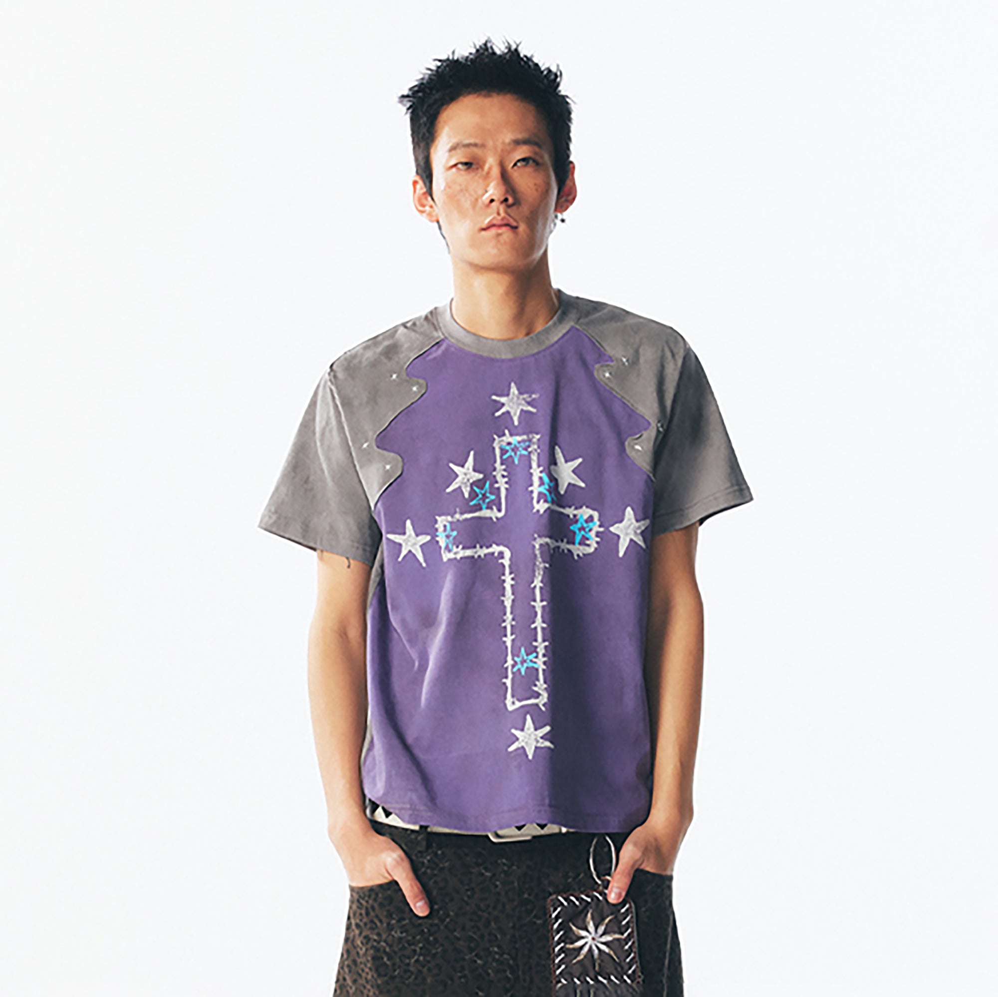 Star Cross Graphic Washed Tee