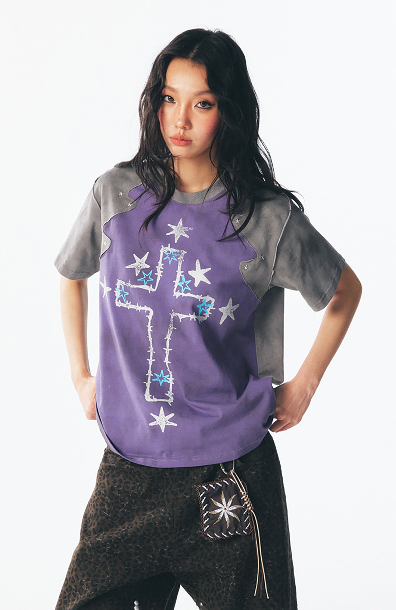 Star Cross Graphic Washed Tee