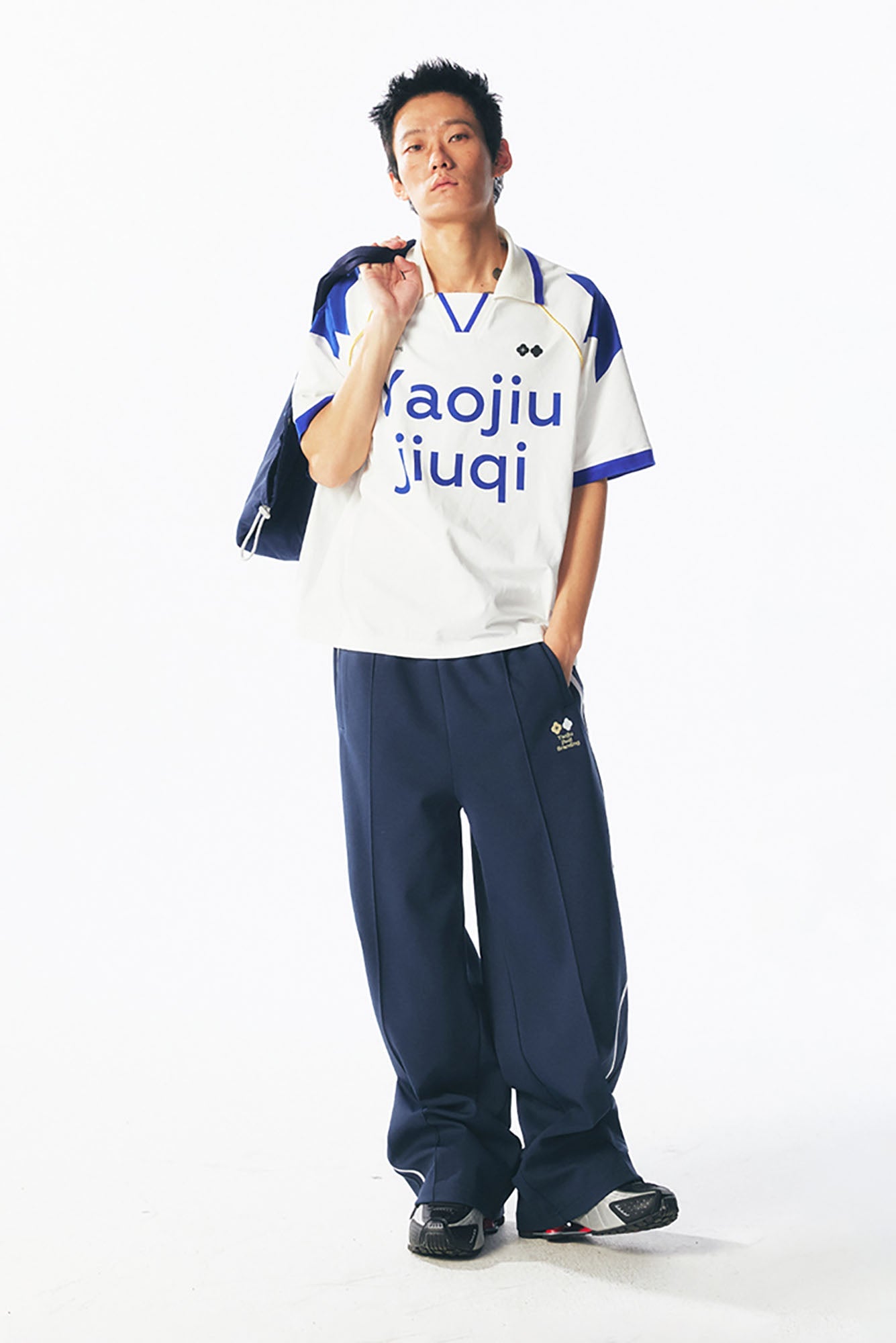 Athletic Contrast-Panel Jersey
