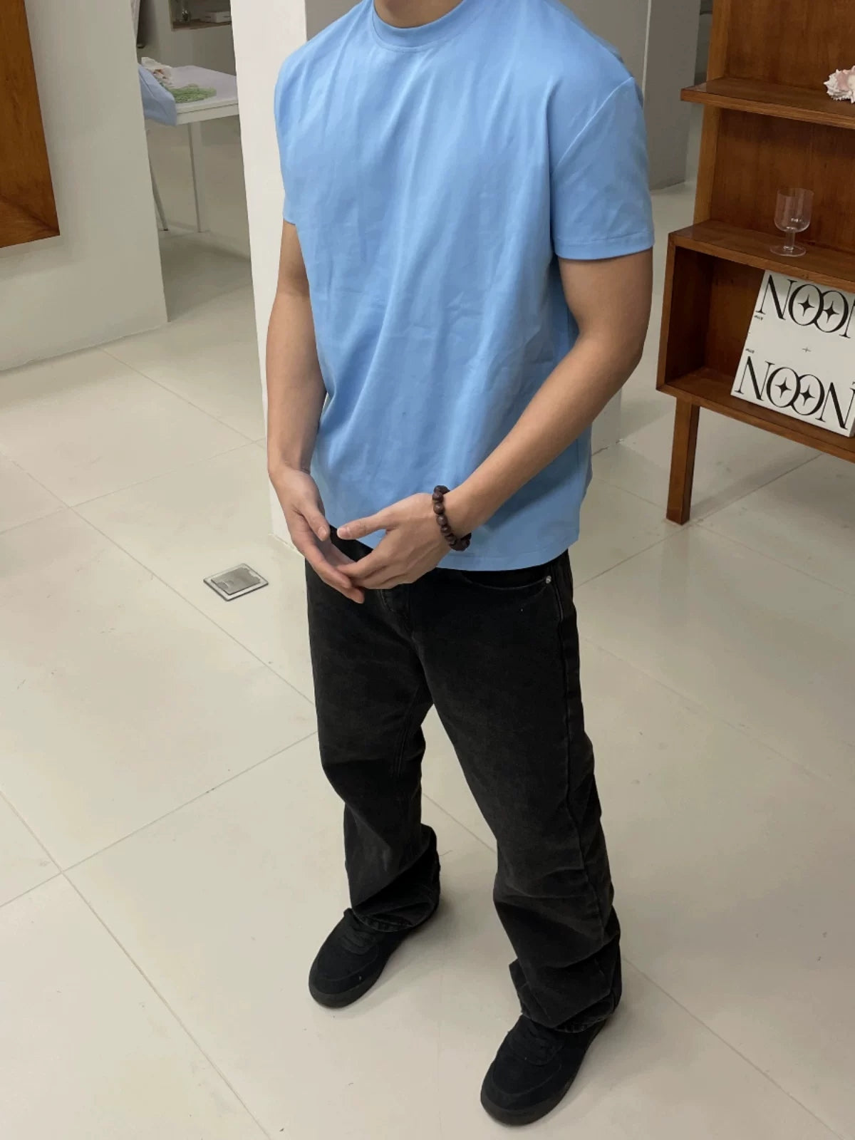 Smooth Cotton-Sorona Crewneck Tee product view 3