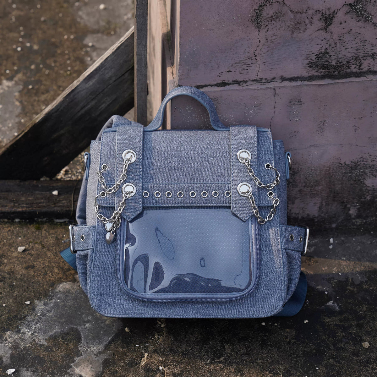 Chain Trim Mini Display Backpack product view 3