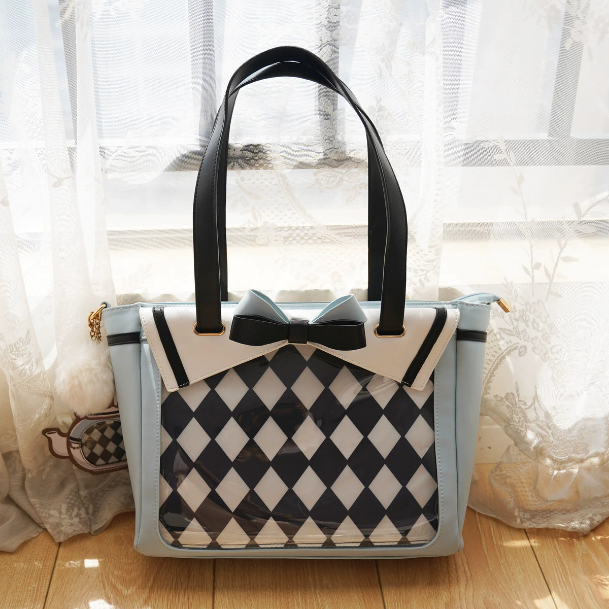 Diamond Tea Party Display Tote product view 2