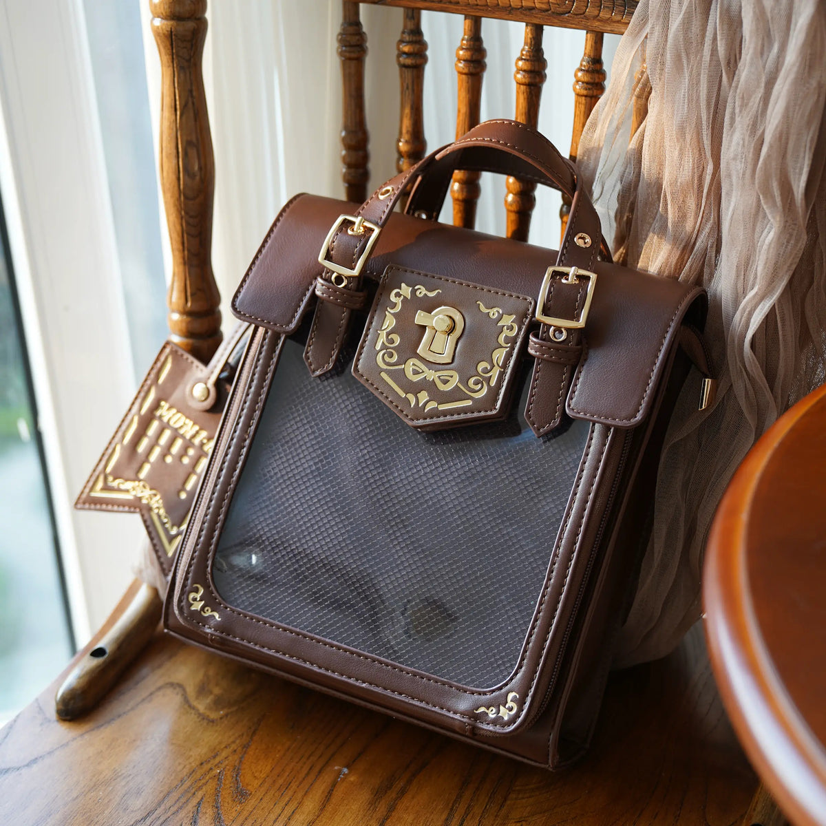Lock Crest Convertible Display Backpack product view 5