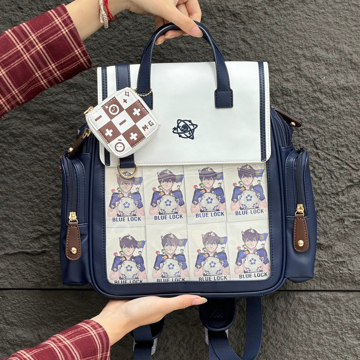 Contrast Flap Display Backpack product view 9