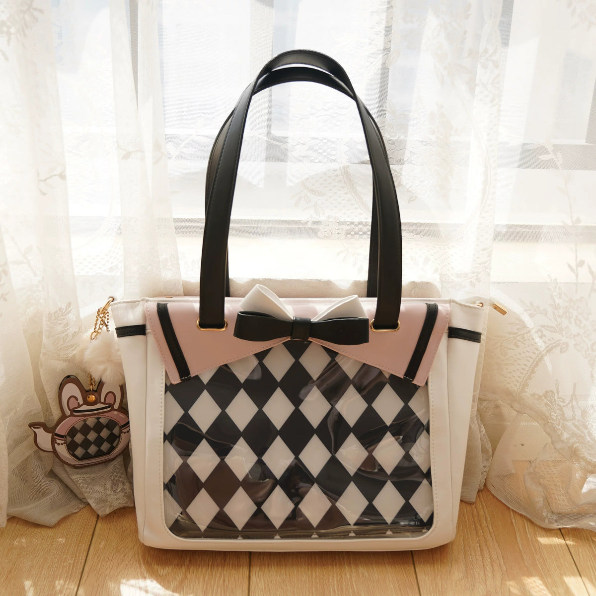 Diamond Tea Party Display Tote product view 3