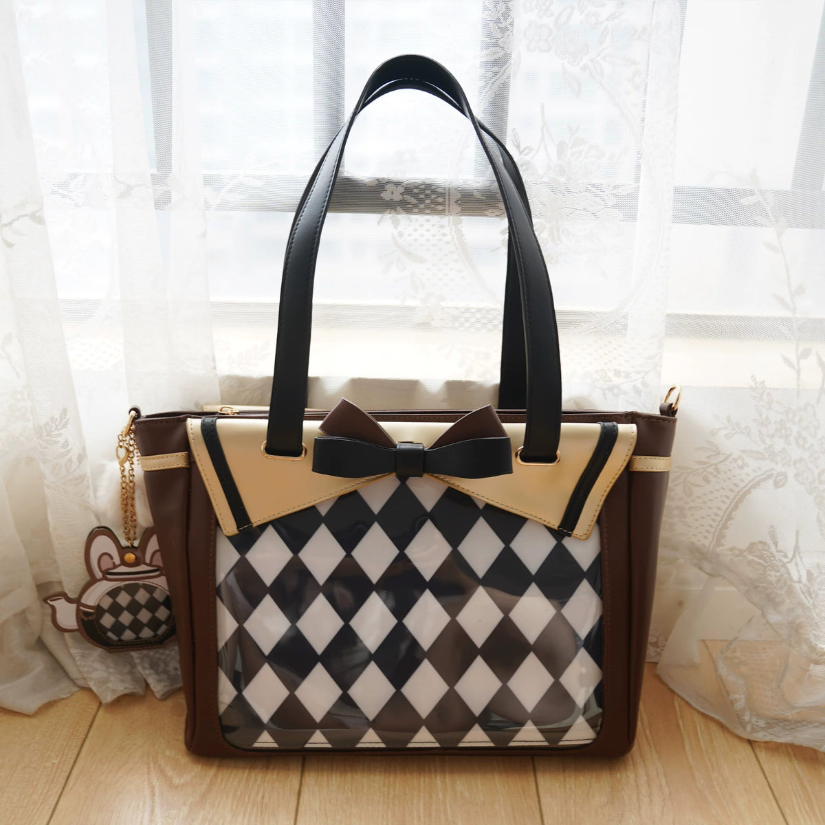 Diamond Tea Party Display Tote product view 4