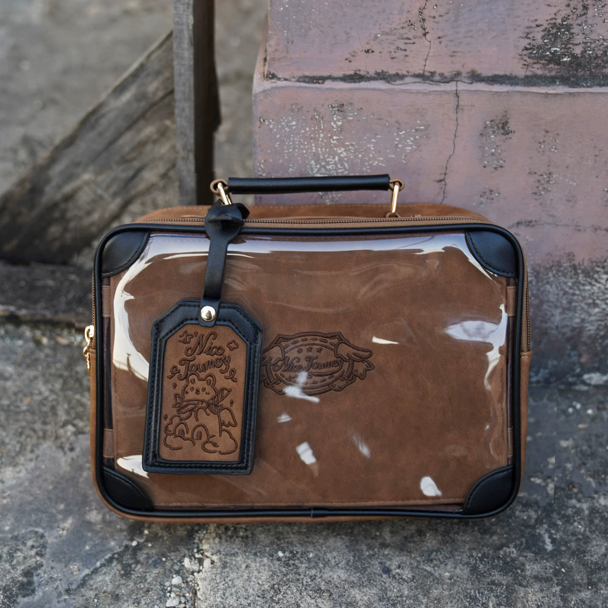 Vintage Window Travel Satchel product view 16