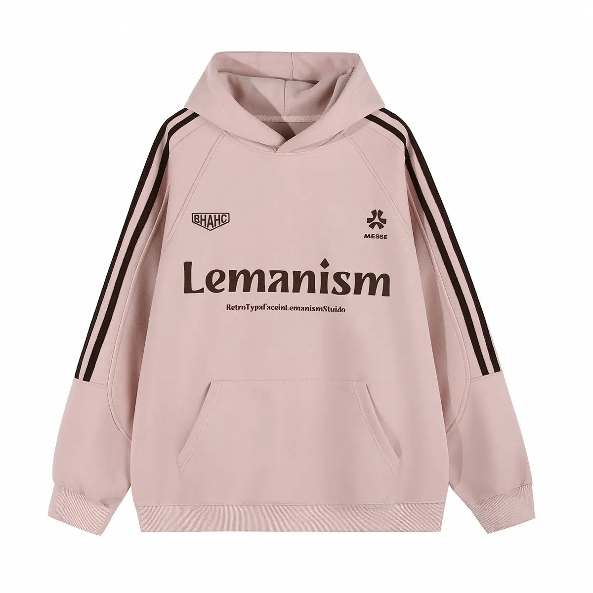 Graphic Triple-Stripe Pullover Hoodie product view 6