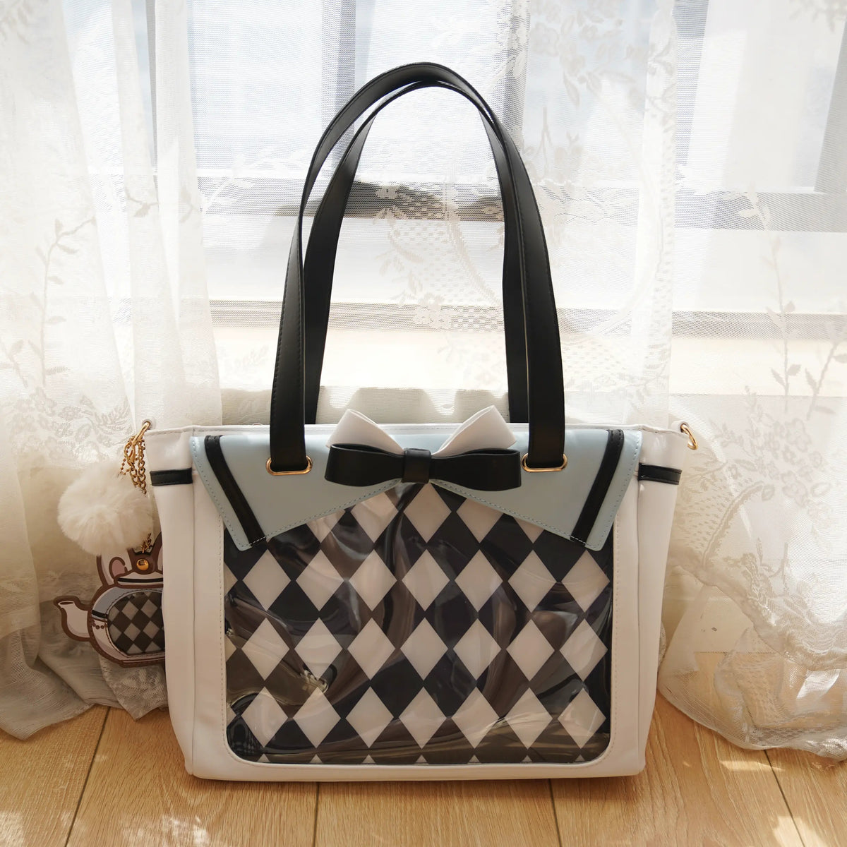 Diamond Tea Party Display Tote product view 1