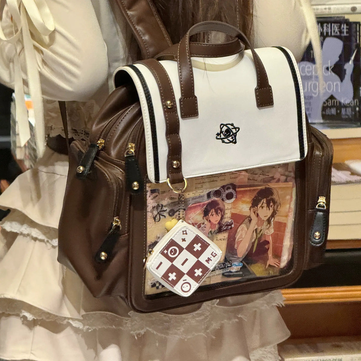 Contrast Flap Display Backpack product view 8