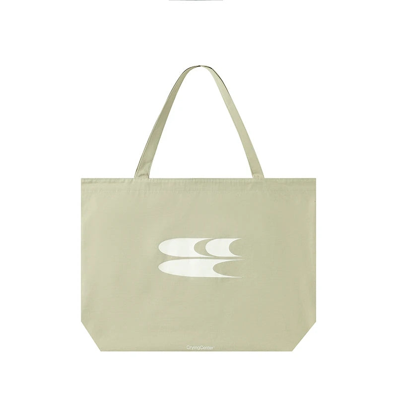 Soft Color Emblem Canvas Tote product view 4