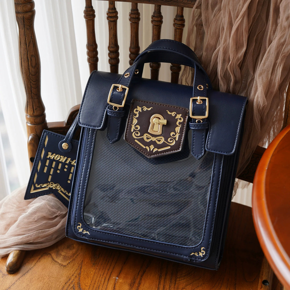 Lock Crest Convertible Display Backpack product view 4