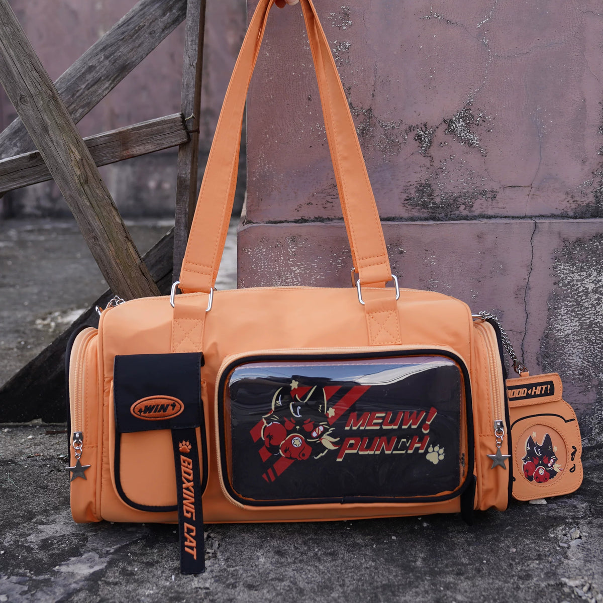 Cat Graphic Pocket Display Tote product view 8