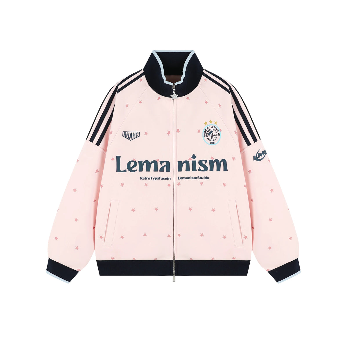 Star-Crest Striped Track Jacket product view 3