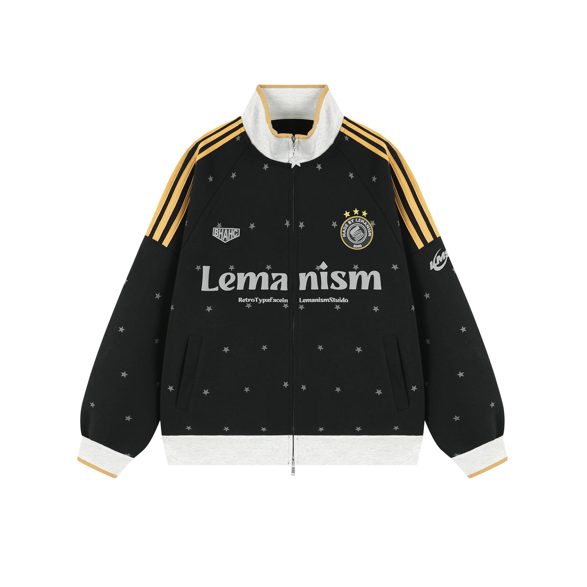 Star-Crest Striped Track Jacket product view 2