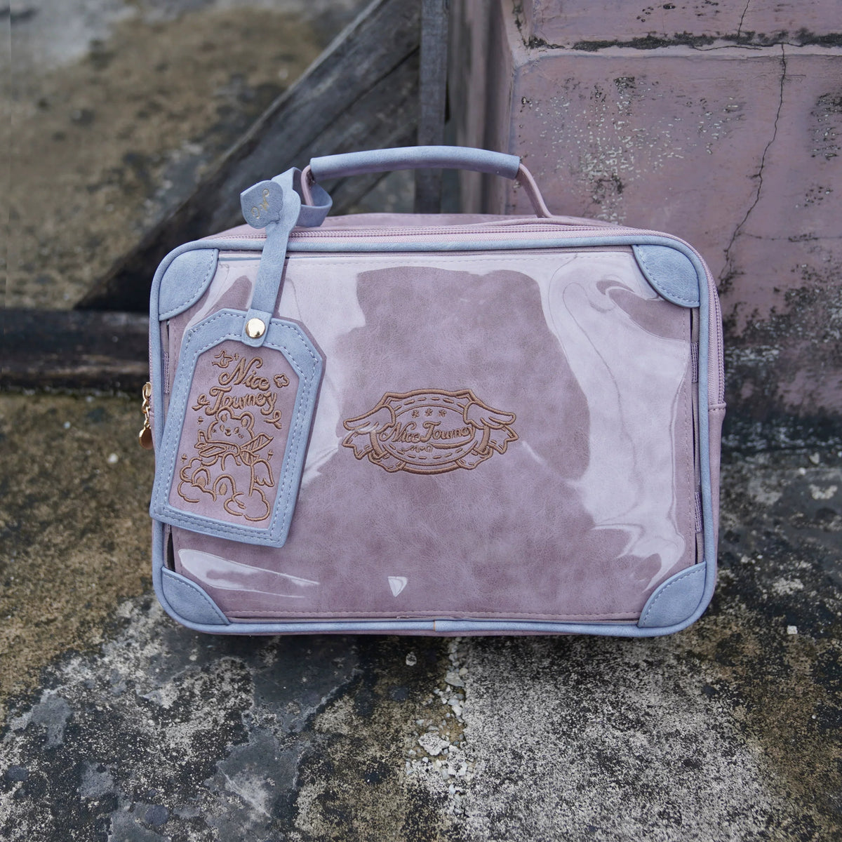 Vintage Window Travel Satchel product view 9