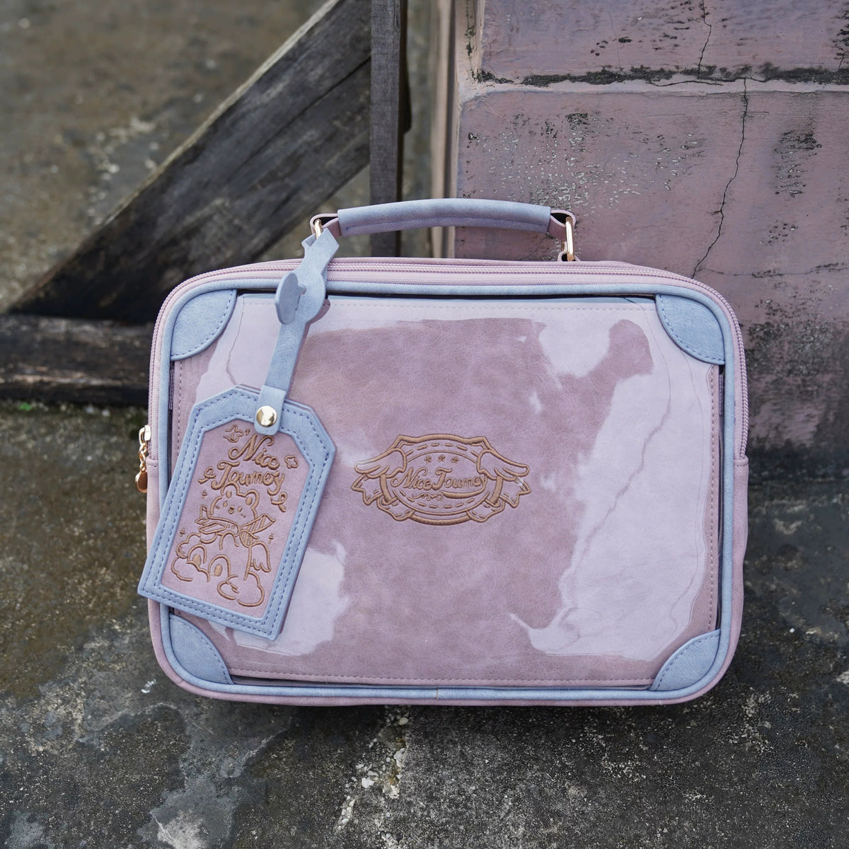 Vintage Window Travel Satchel product view 18