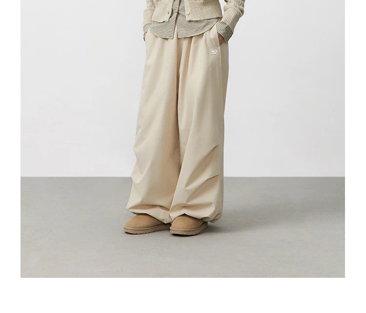 Drawstring Wide-Leg Air Pants product view 4