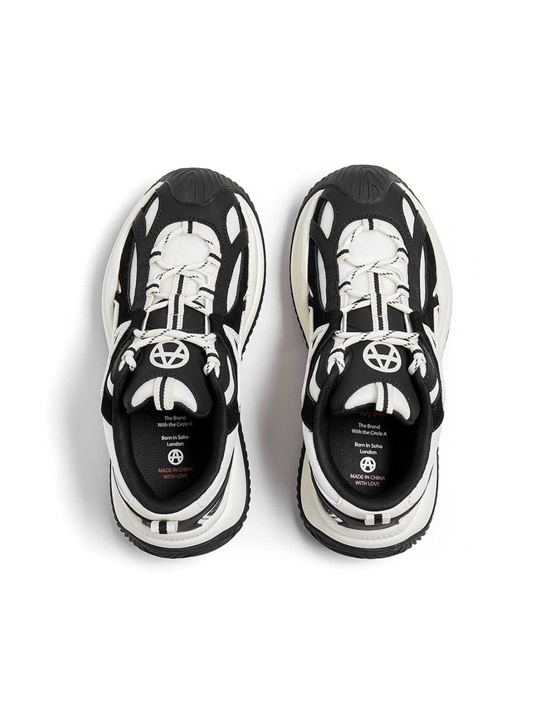 Star-Lace Wave-Sole Chunky Sneakers - View 10