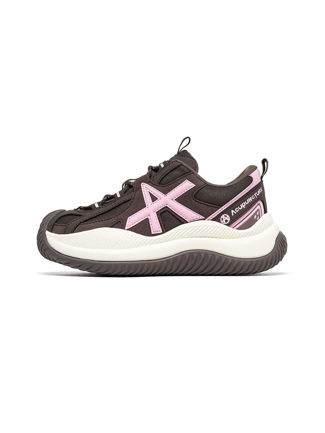 Star-Lace Wave-Sole Chunky Sneakers - View 17