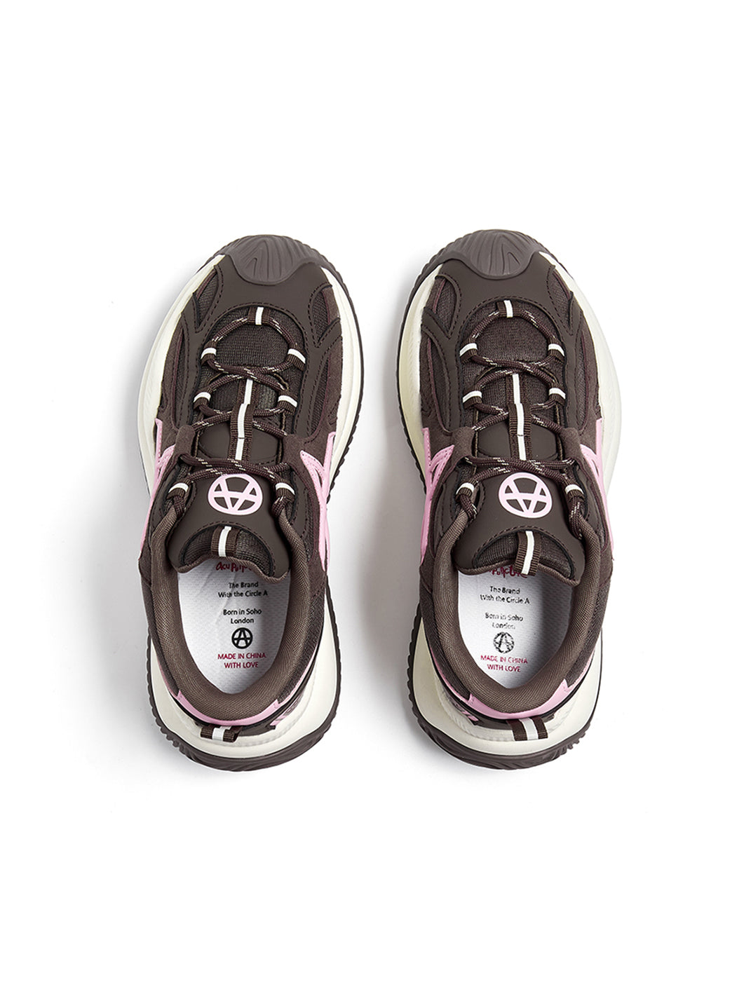 Star-Lace Wave-Sole Chunky Sneakers - View 25