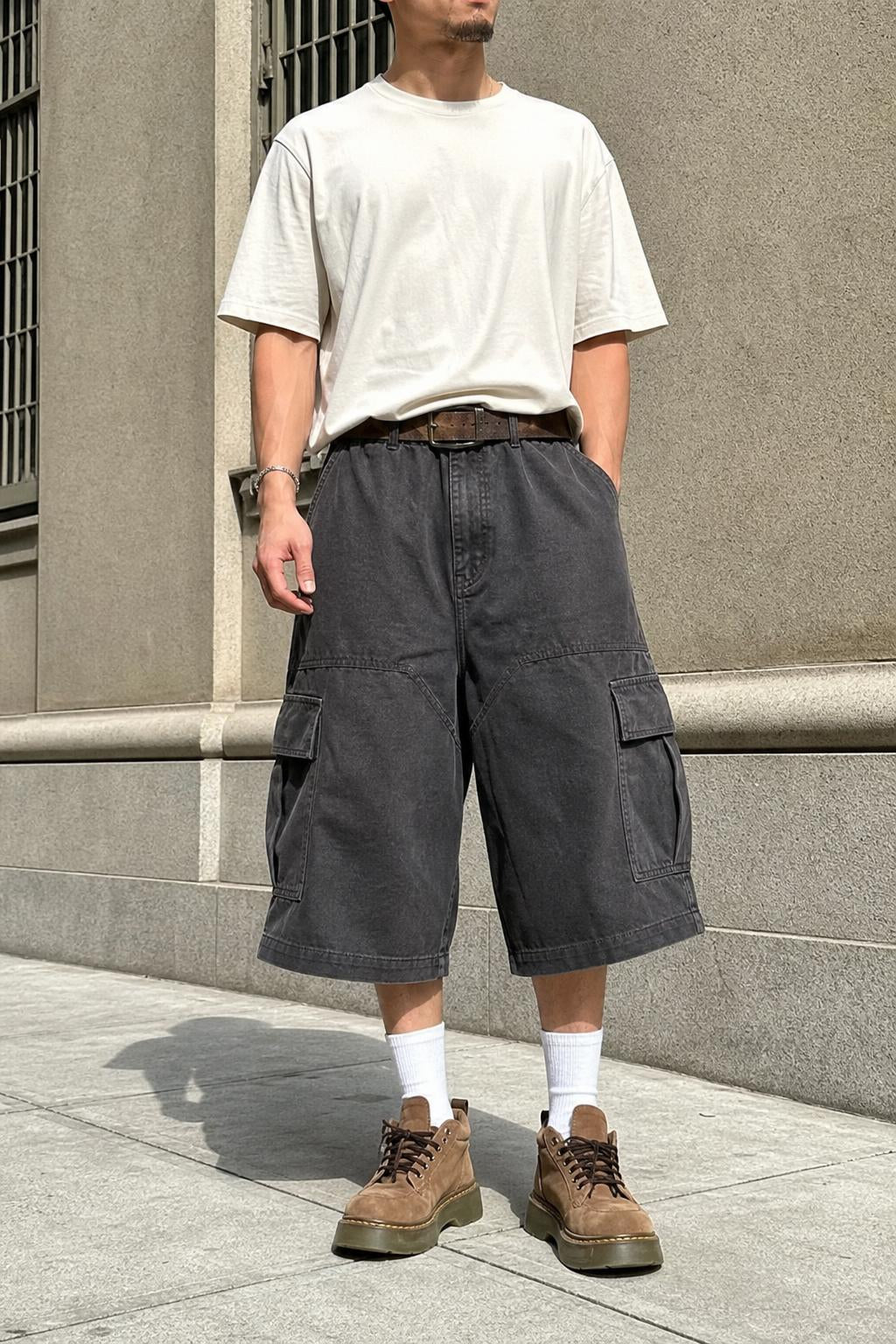 Stonefield Drop Cargo Shorts UGC showcase 1