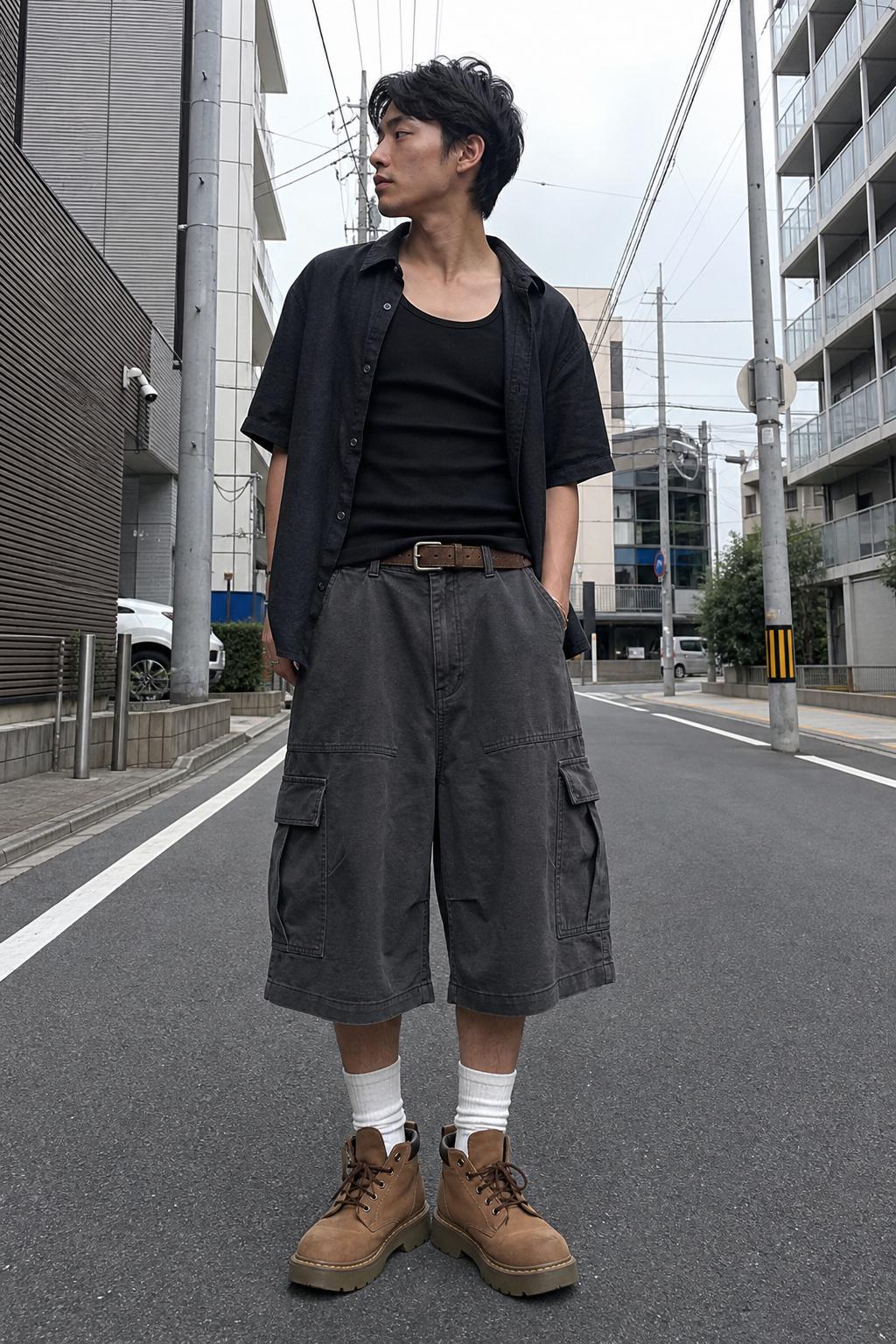 Stonefield Drop Cargo Shorts UGC showcase 2