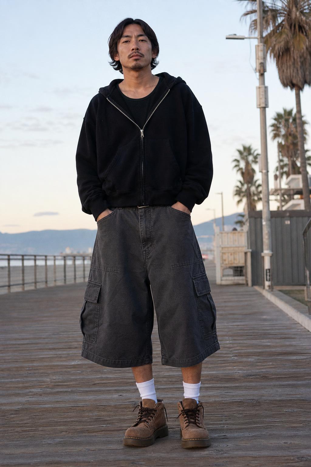 Stonefield Drop Cargo Shorts UGC showcase 5