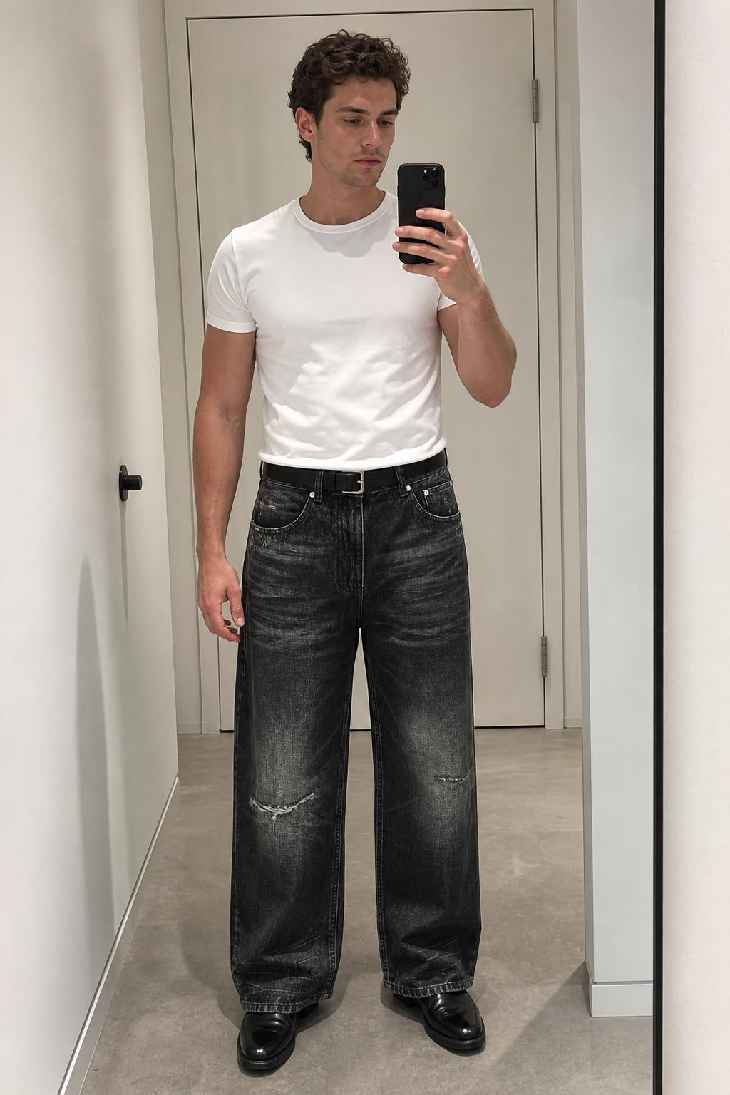 Storm Fade Straight-Leg Jeans improved UGC showcase 3
