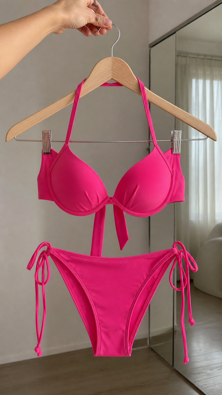 Sunset Siren String Bikini natural product UGC showcase 3
