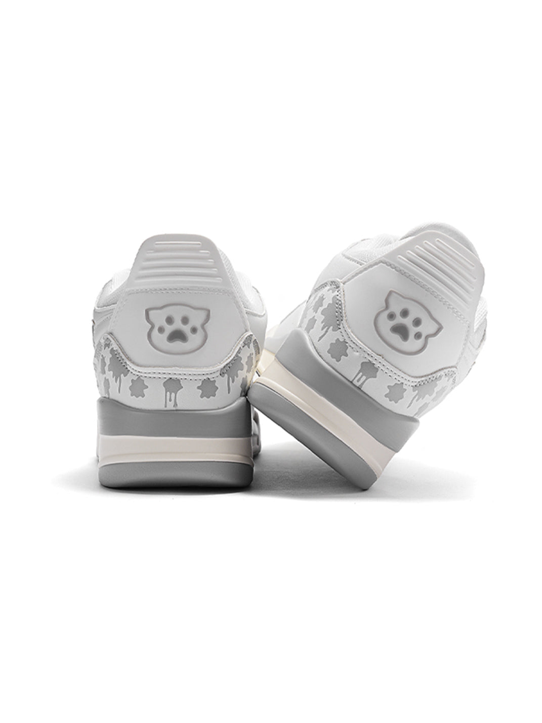 Colorblock Basketball-Inspired Court Sneakers - View 7