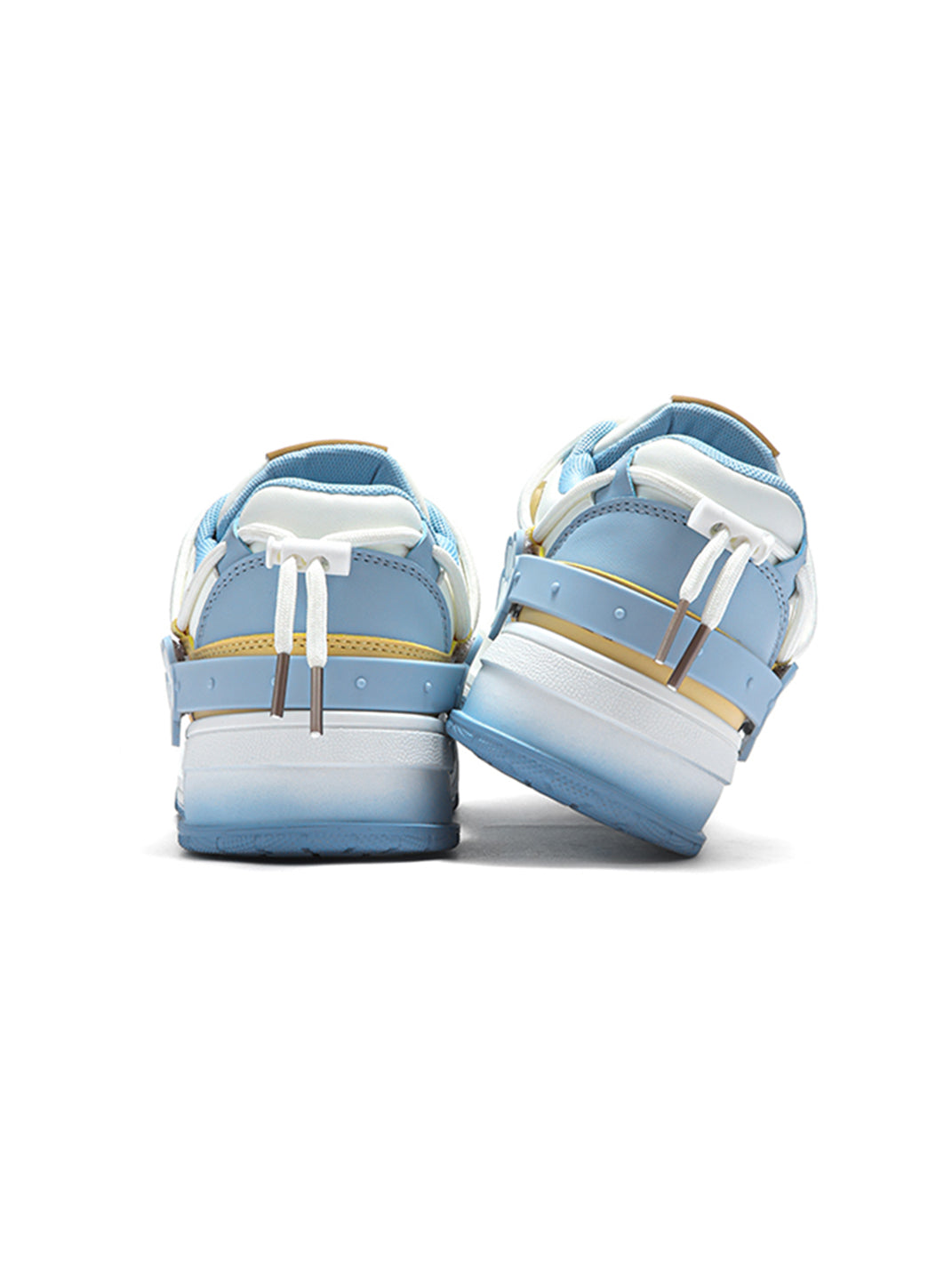 Paw-Panel Padded Low-Top Court Sneakers - View 7