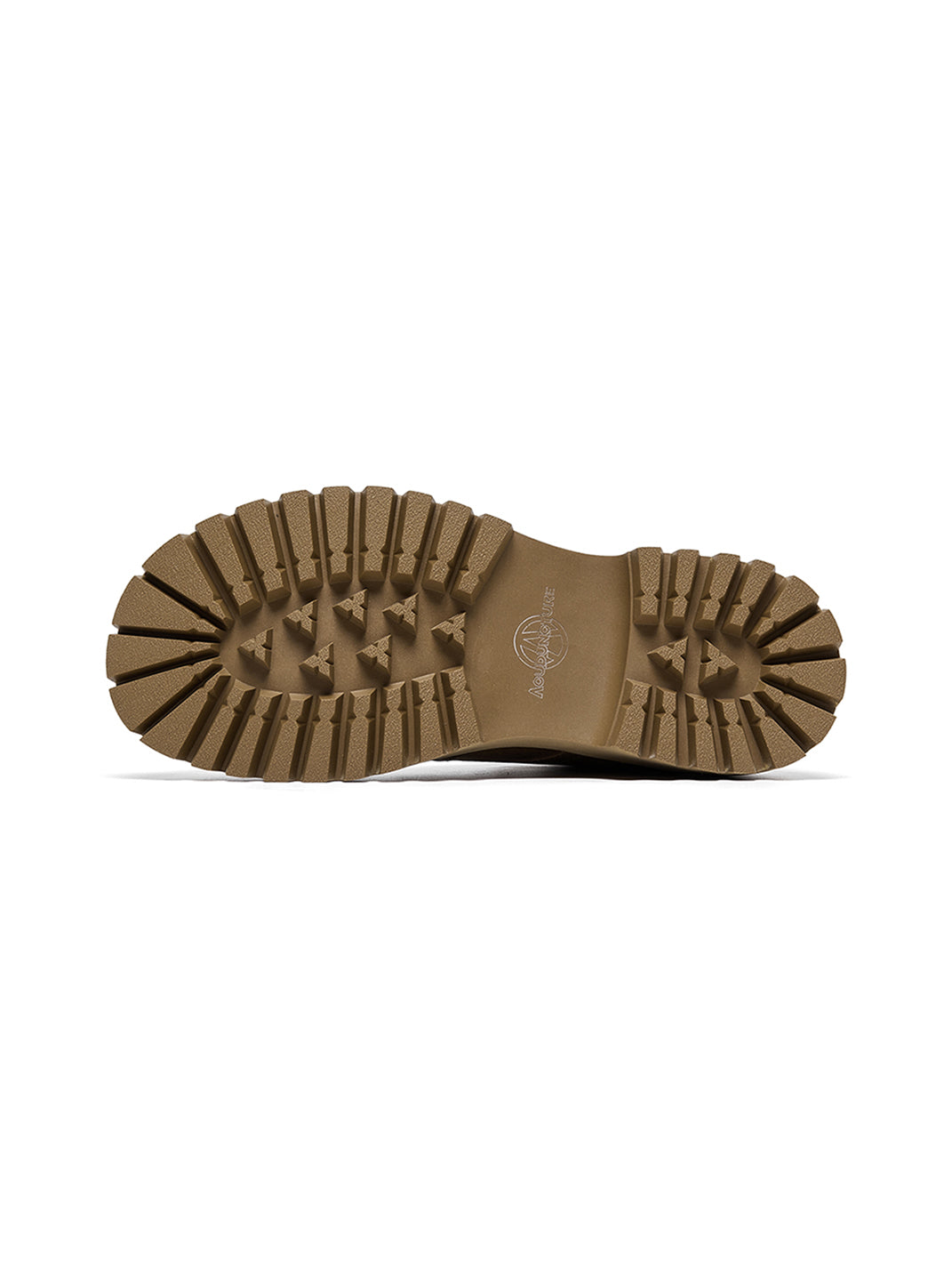 Tan Round-Toe Lug-Sole Work Boots - View 34