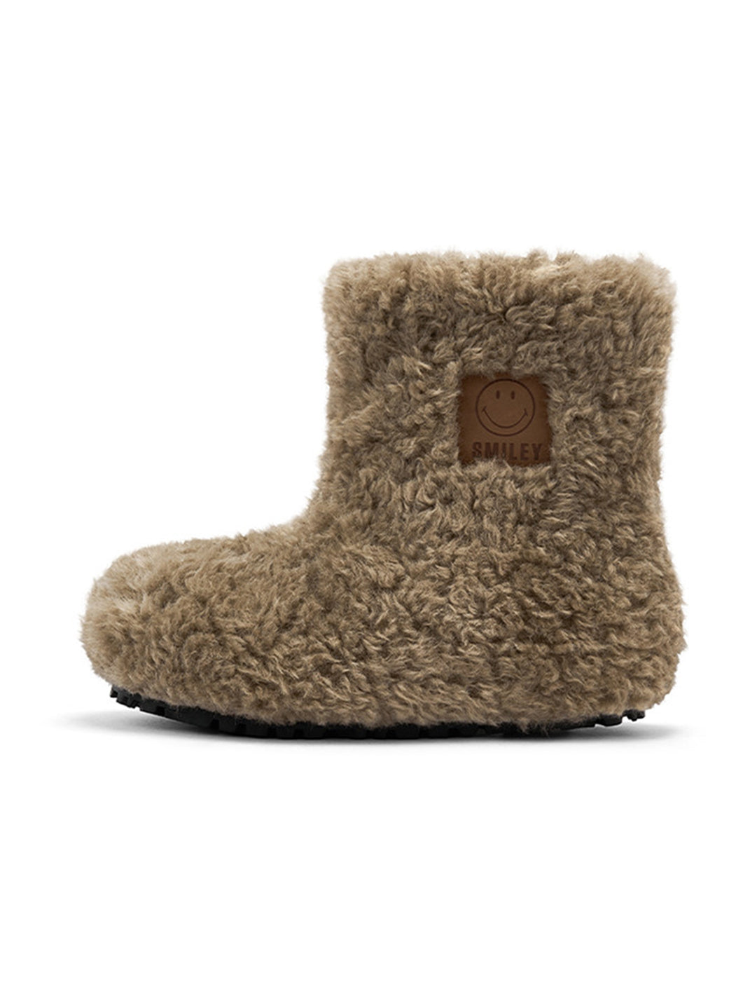 Teddy Bear Plush Platform Ankle Boots - View 6
