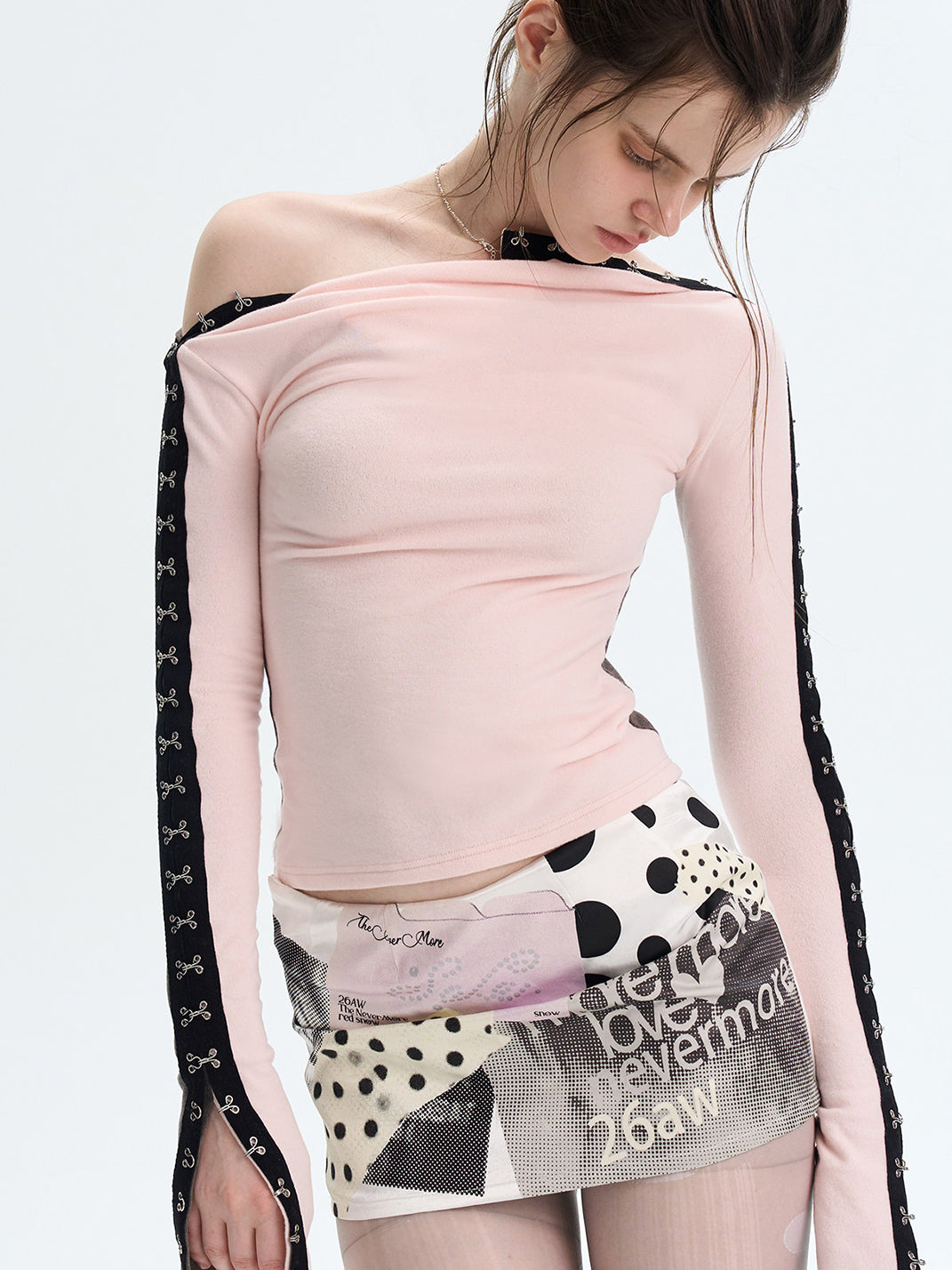 Reversible Brushed Turtleneck Base-Layer Top - View 3