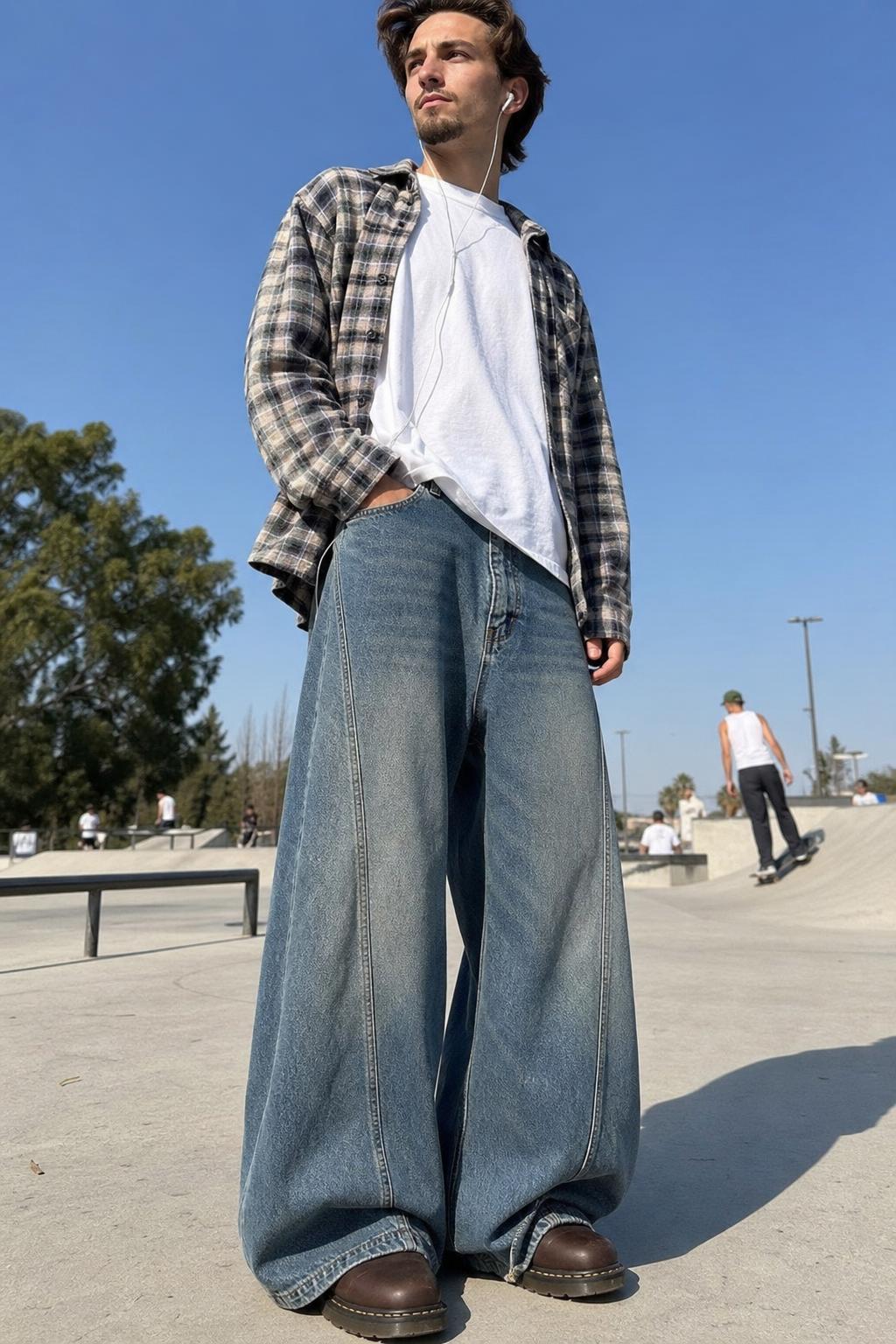 Ultra Wide-Leg Balloon Jeans UGC showcase 1