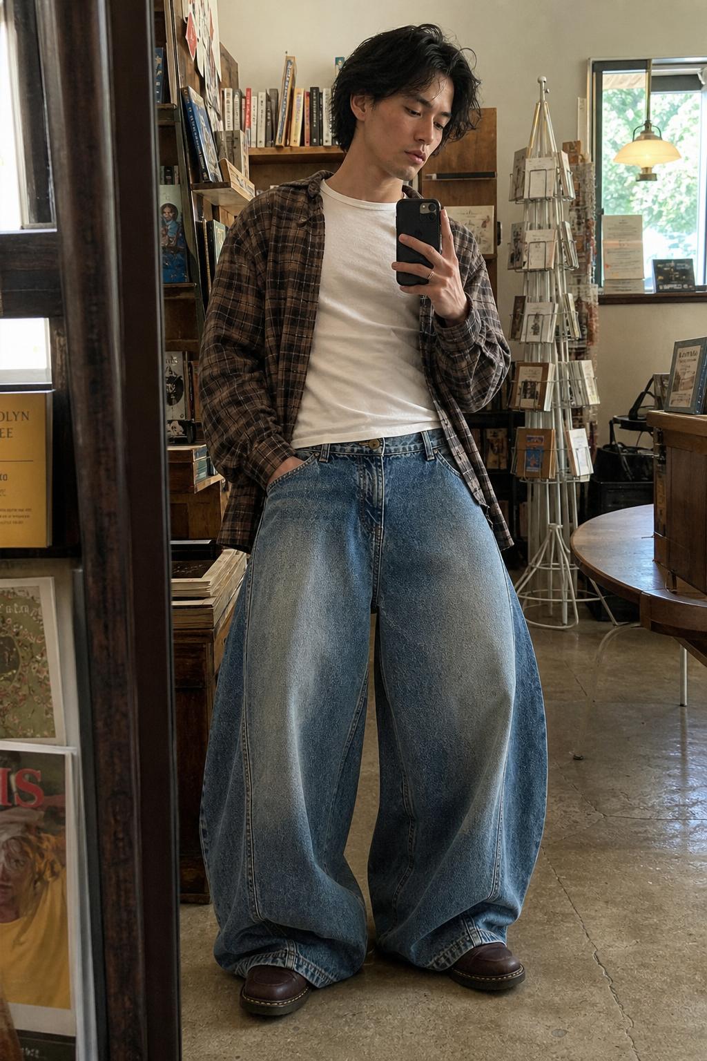 Ultra Wide-Leg Balloon Jeans UGC showcase 3