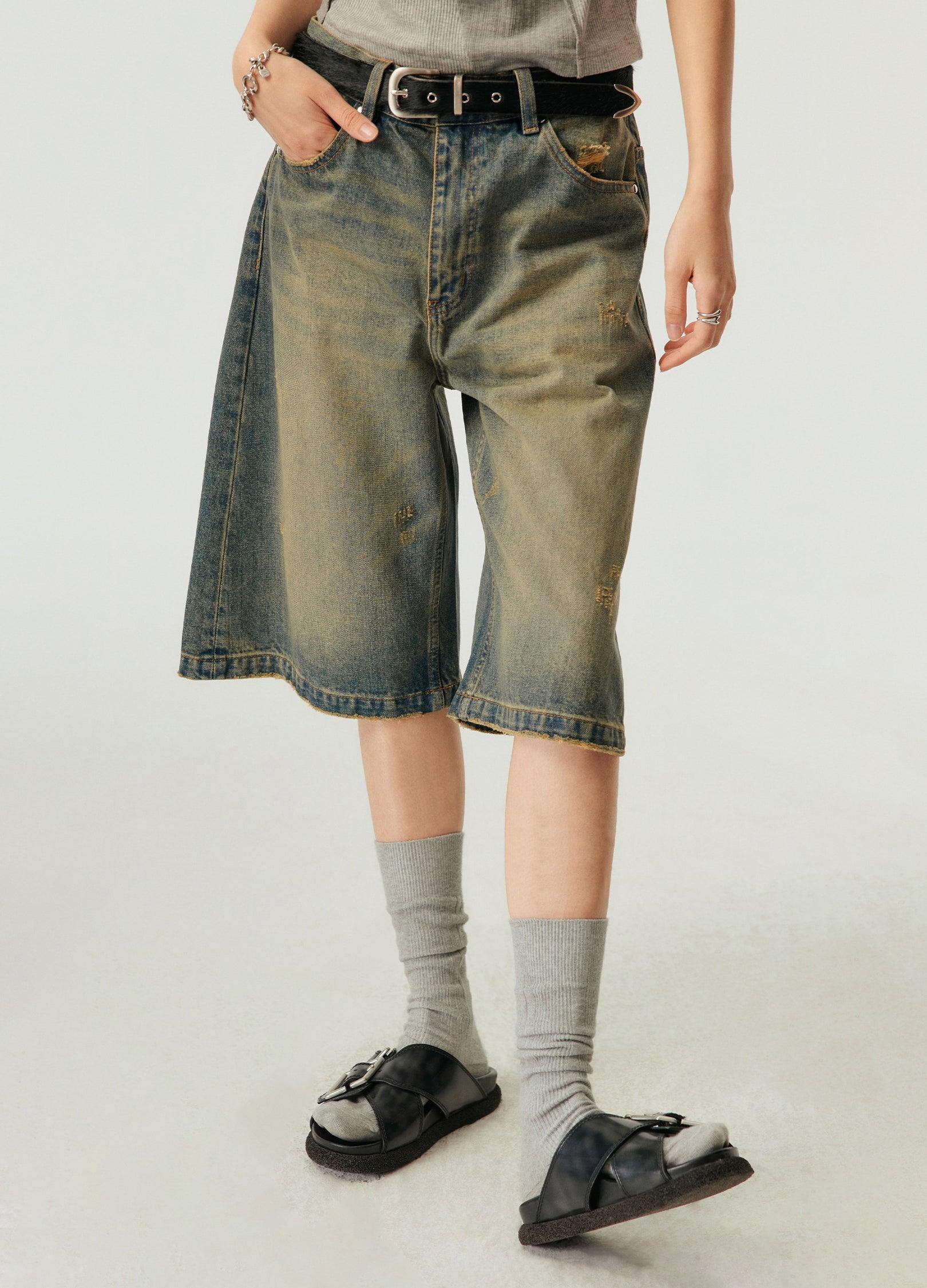 Classic Vintage Denim Jorts - chiclara