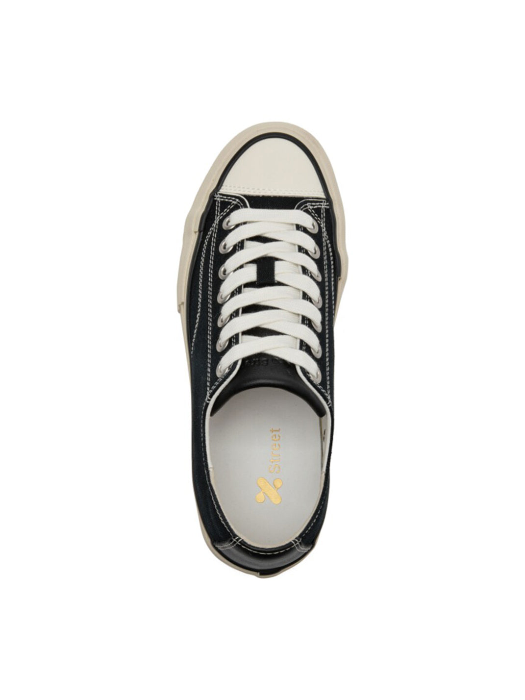 Cork-Midsole Platform Canvas Sneakers - View 9