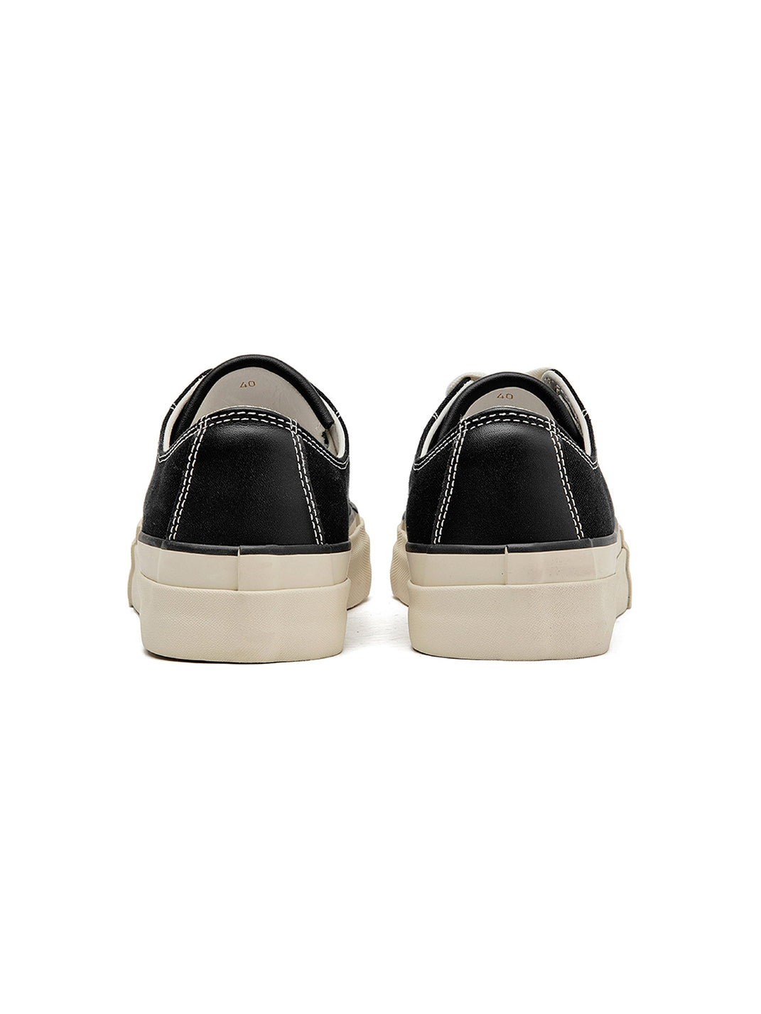 Cork-Midsole Platform Canvas Sneakers - View 10